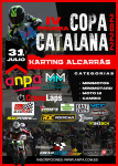Cartel de IV Prueba Copa Catalana 2022 Karting Alcarras